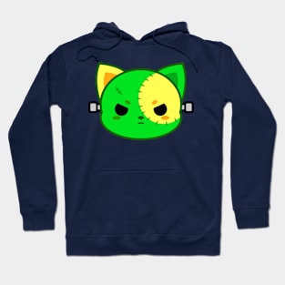 Cute Frankenstein Cat Hoodie